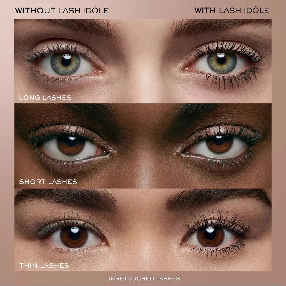 Lancôme 01 Glossy Black Lash Idôle Lash Lifting Volumizing Mascara